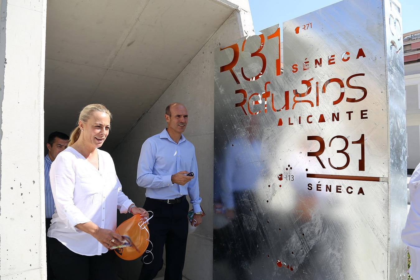 Inauguración de la Plaza Séneca en Alicante