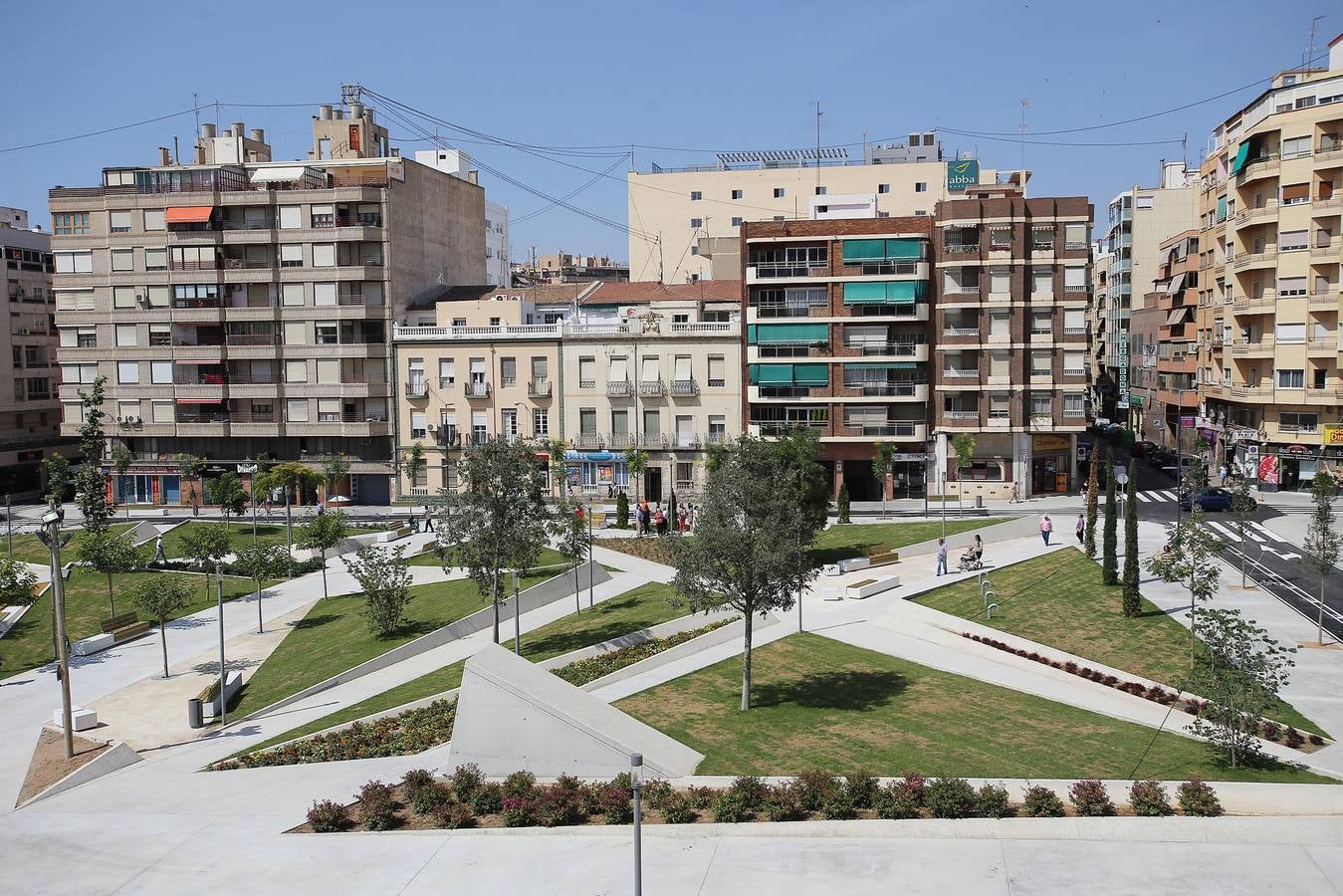 Inauguración de la Plaza Séneca en Alicante