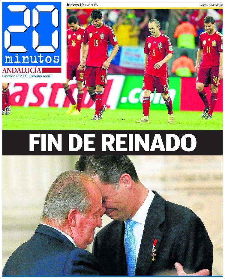 La Prensa española analiza el batacazo de la selección