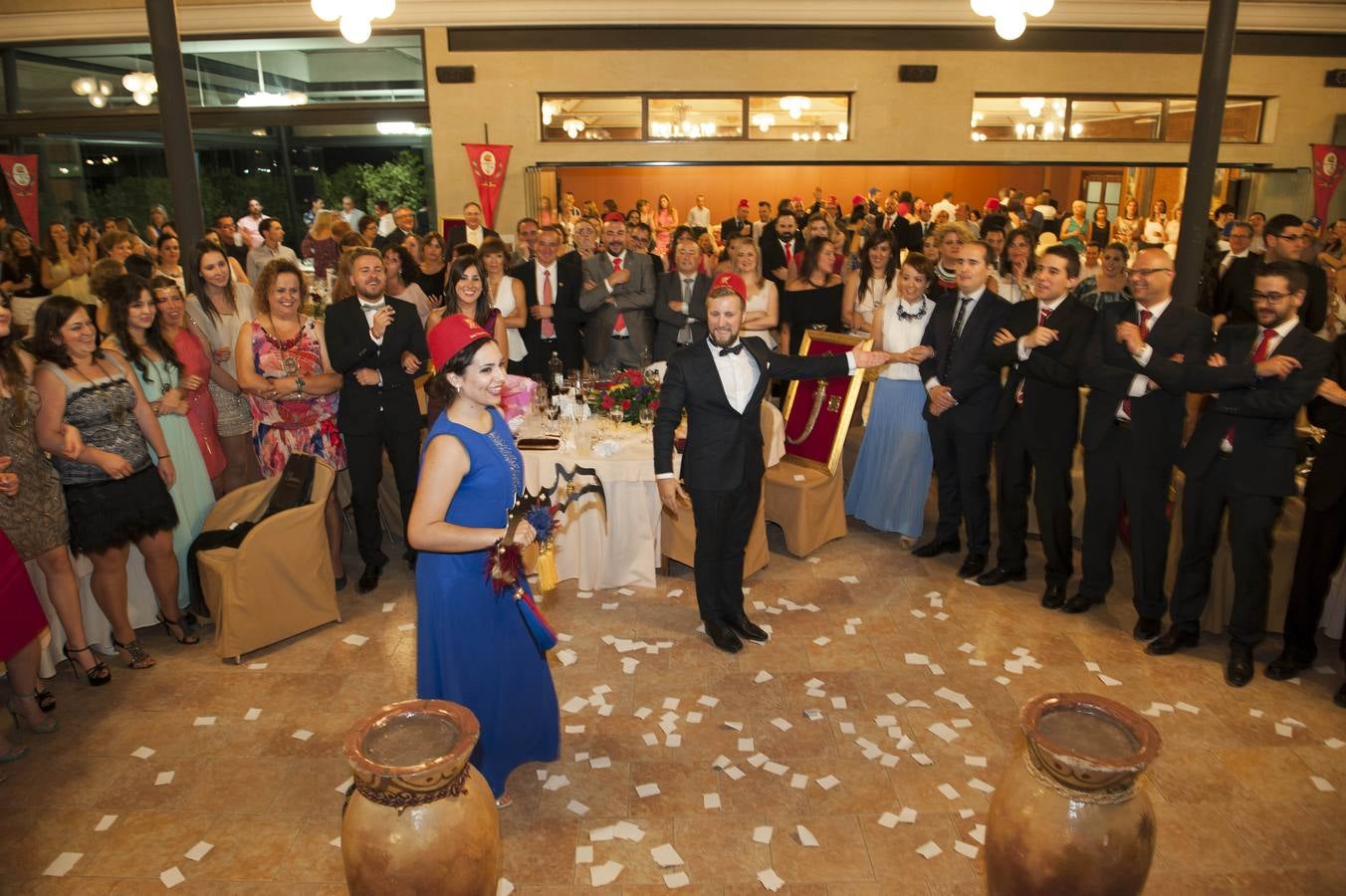 Emotiva cena de presentación de Las Huestes del Califa