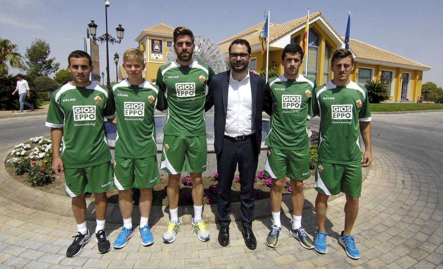 Entrenamiento franjiverde en Campoamor