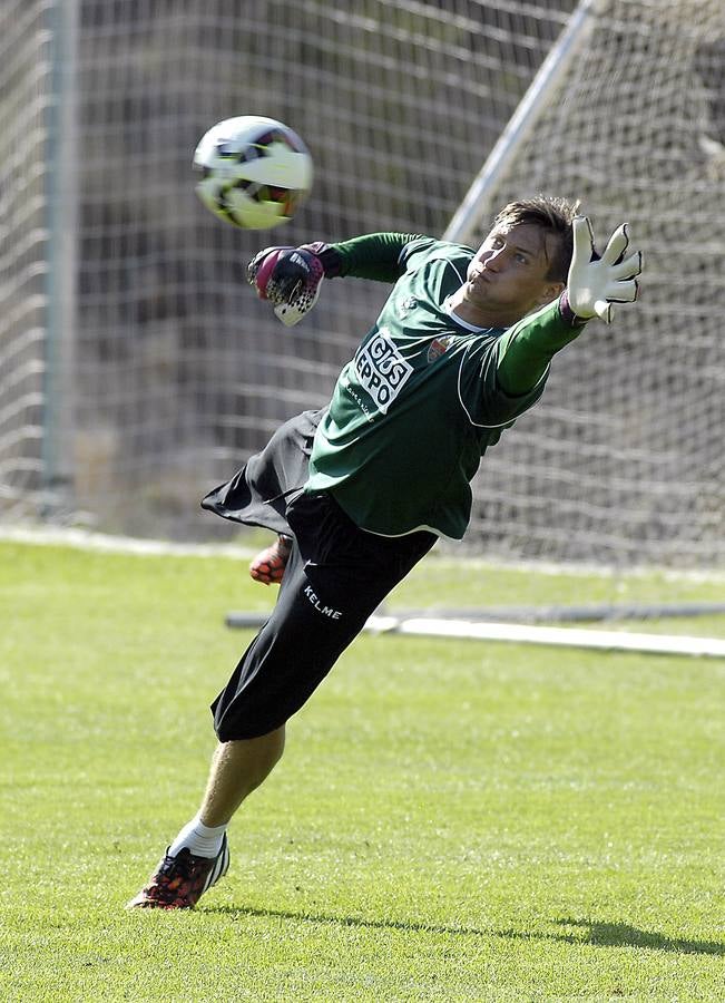 Entrenamiento franjiverde en Campoamor