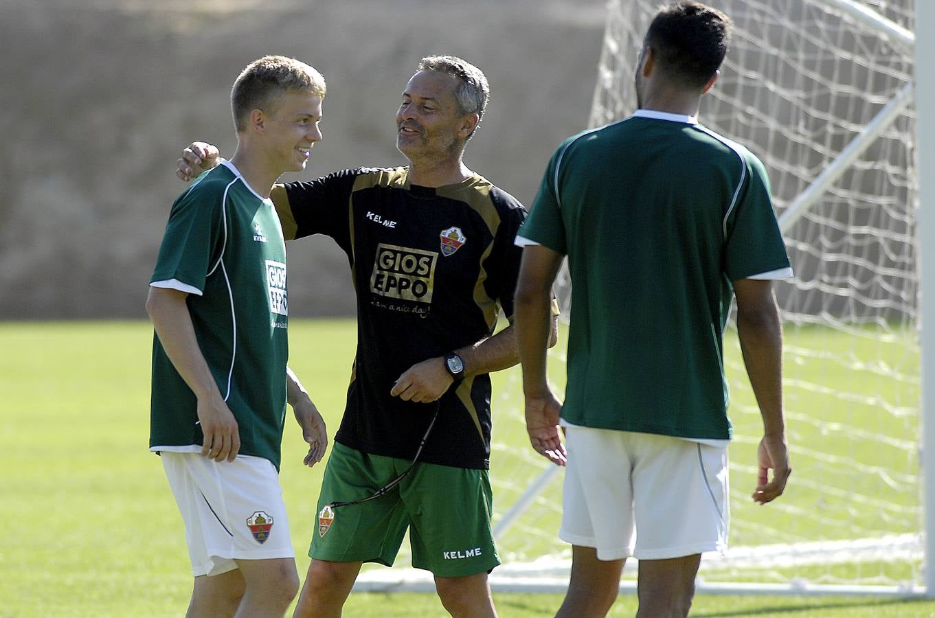 Entrenamiento franjiverde en Campoamor