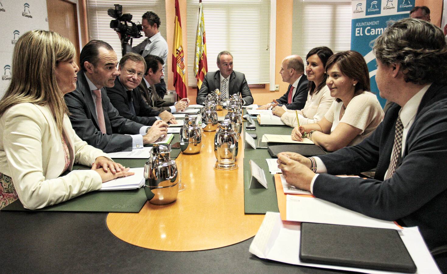 Fabra preside el Pleno del Consell en El Campello