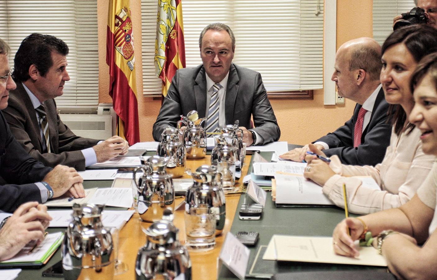 Fabra preside el Pleno del Consell en El Campello