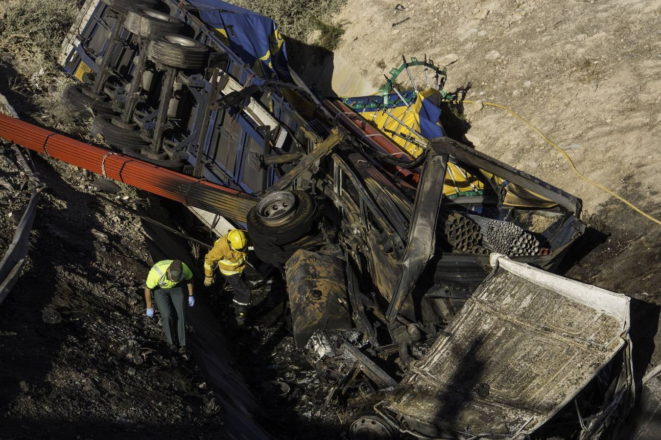 Trágico accidente en la A-7