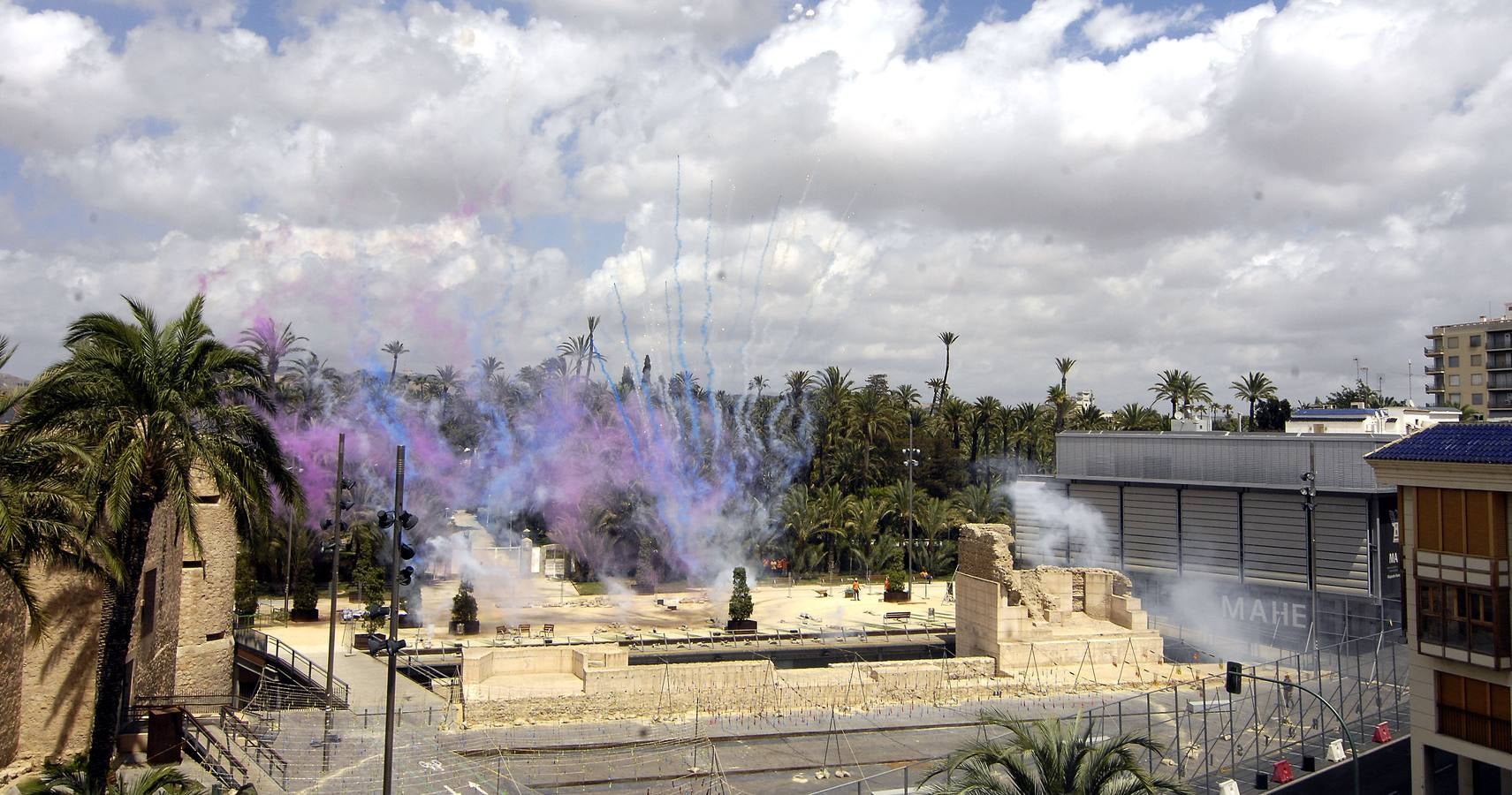 Última mascletá de las Fiestas de Elche