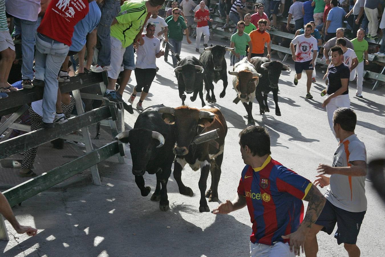 Primer encierro limpio en Calasparra