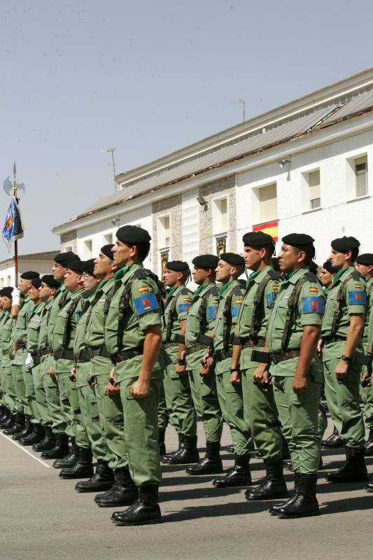 Guisasola toma el mando de la III Bandera de Paracaidistas de Javalí