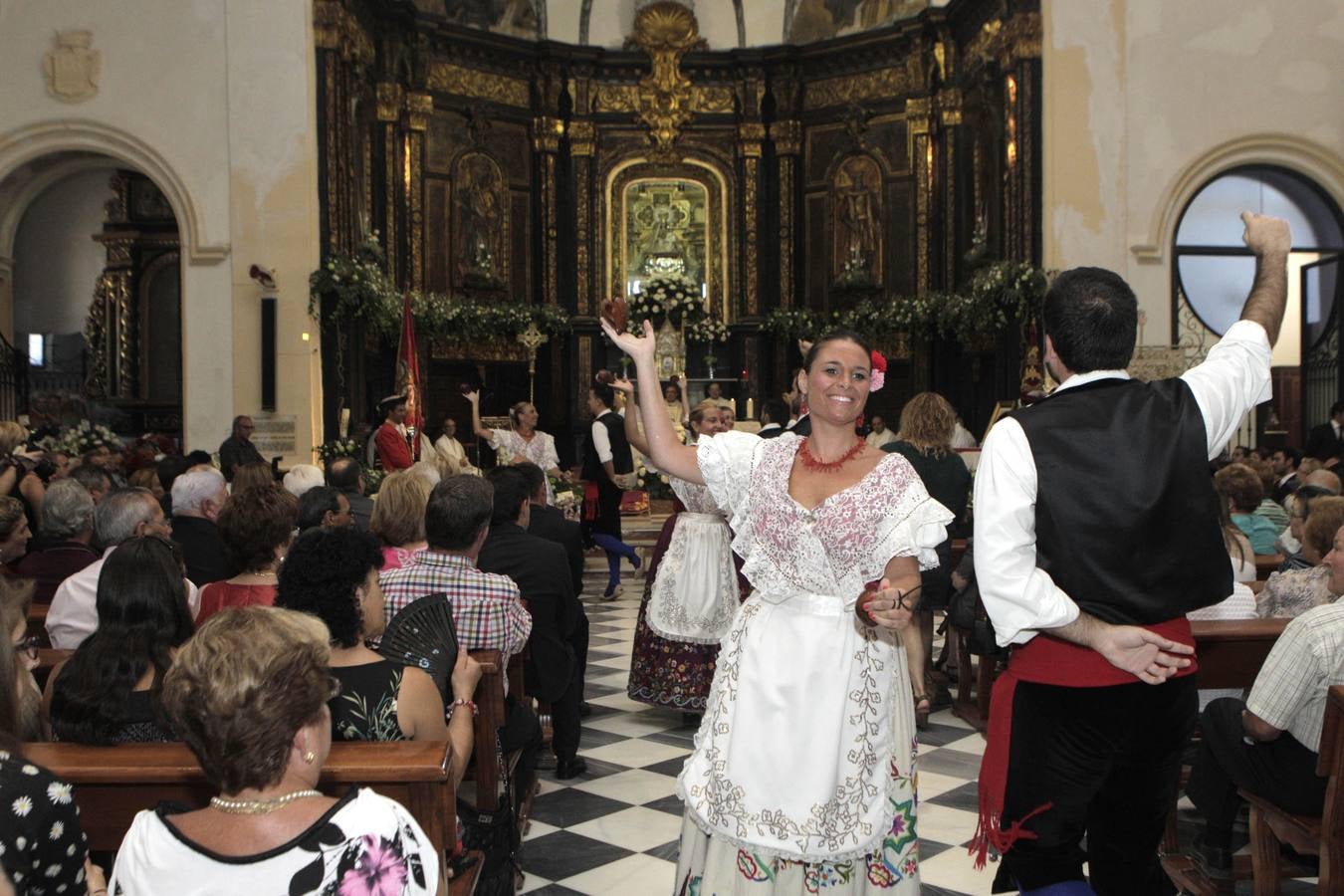Misa y procesión en honor a la Virgen de Huertas