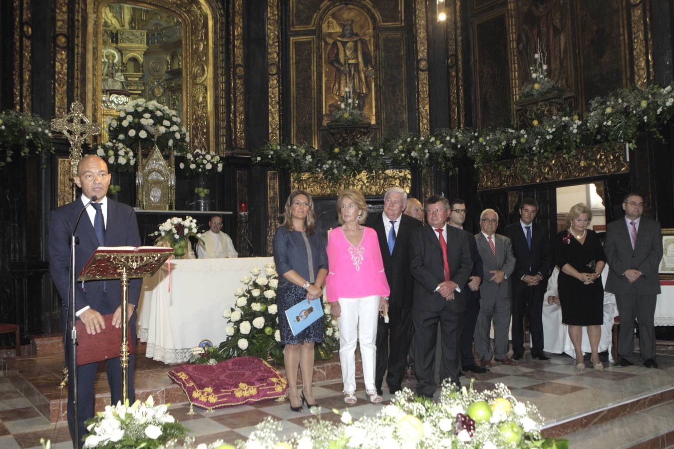 Misa y procesión en honor a la Virgen de Huertas