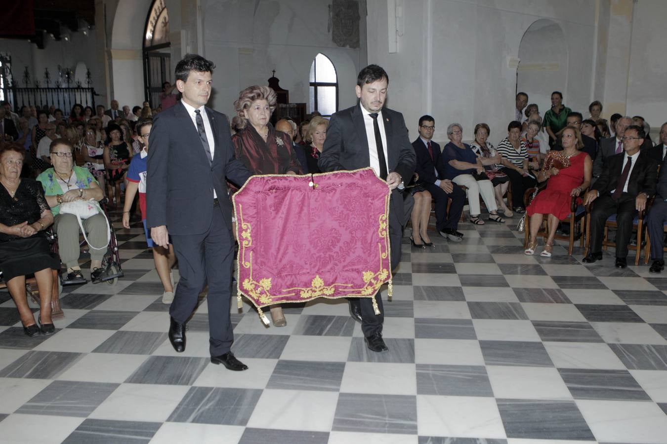 Misa y procesión en honor a la Virgen de Huertas