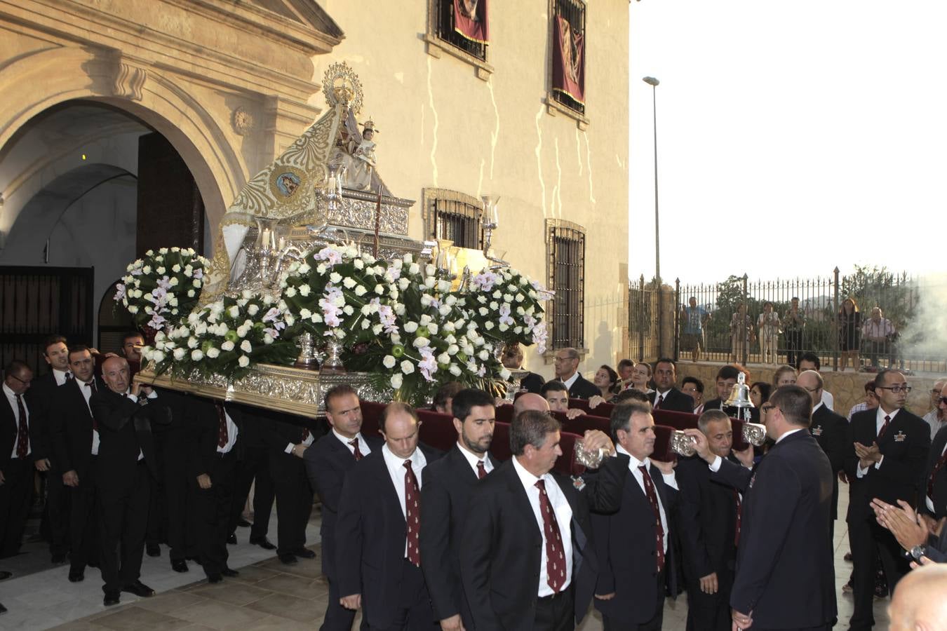 Misa y procesión en honor a la Virgen de Huertas