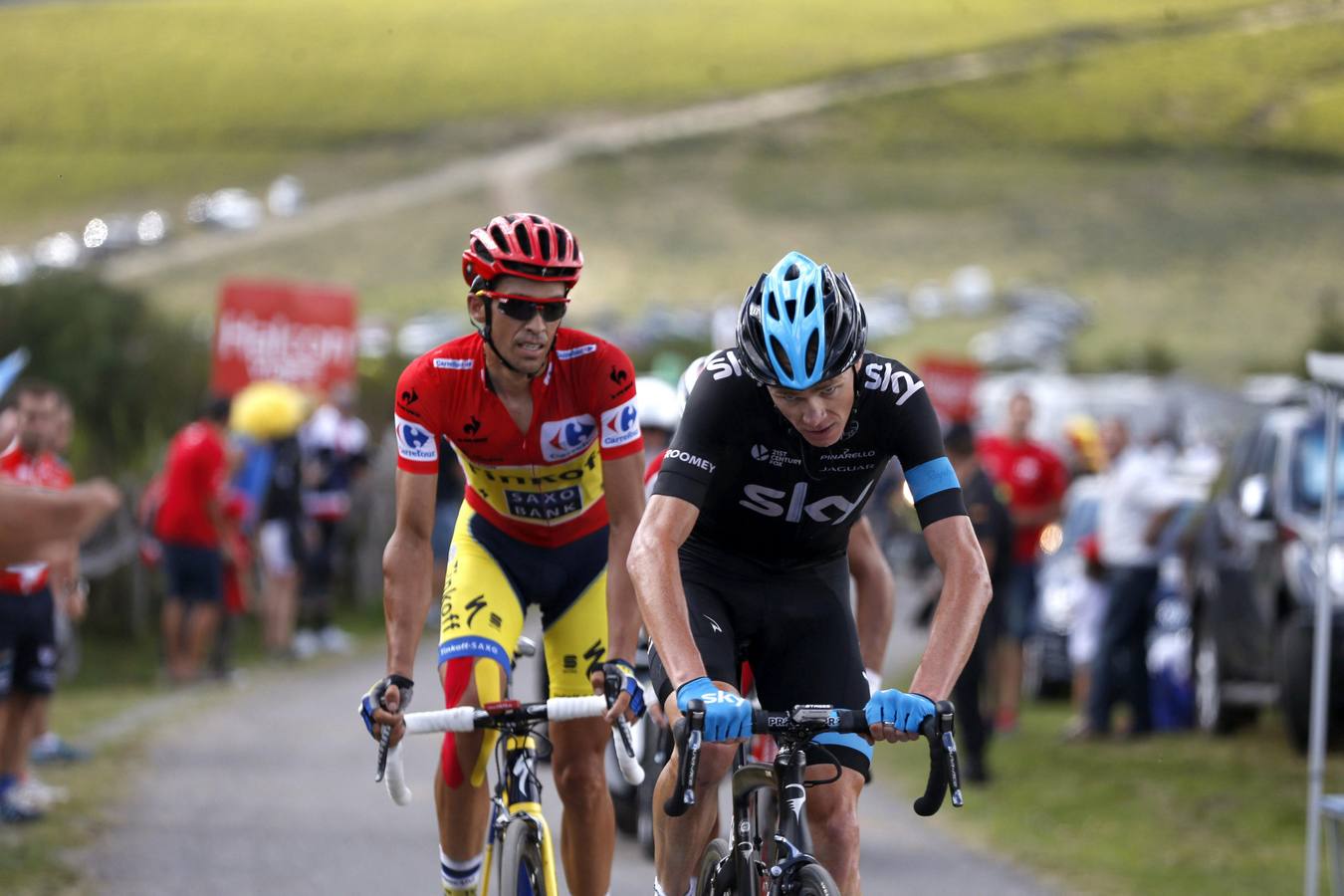 Contador gana la penúltima etapa y es virtual campeón en Vuelta a España