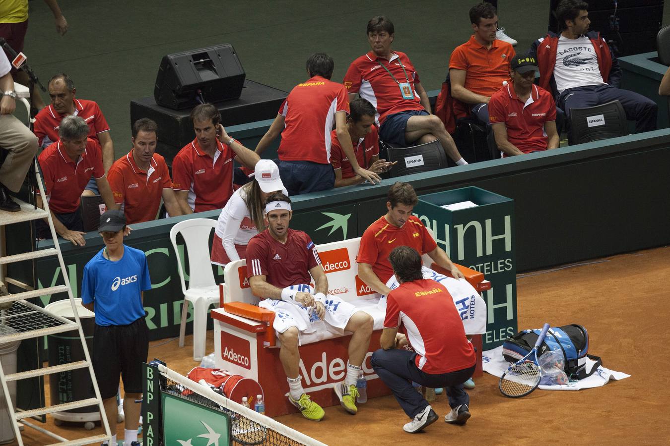 Brasil gana el punto del dobles a España