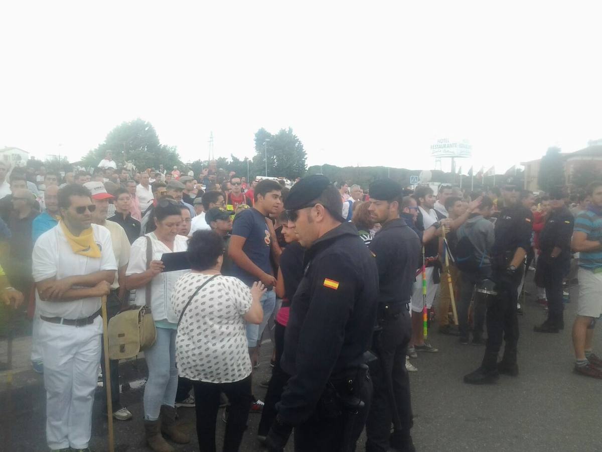 Polémica celebración del Toro de la Vega