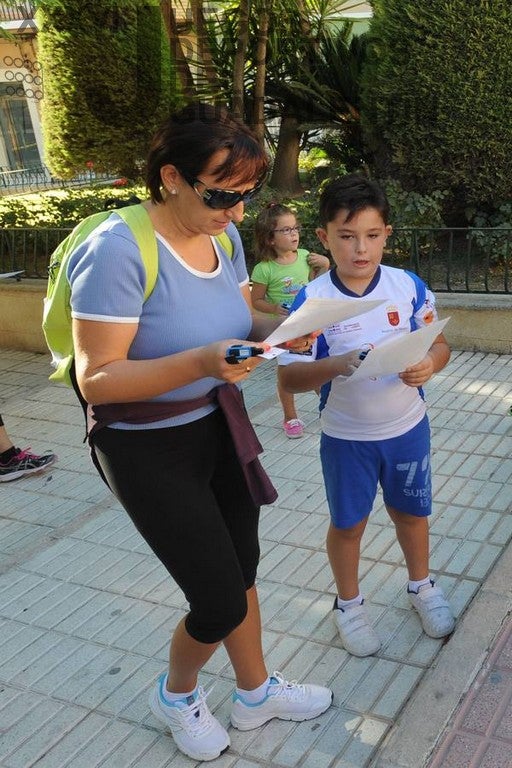 Juegos de orientación en el Guadalentín