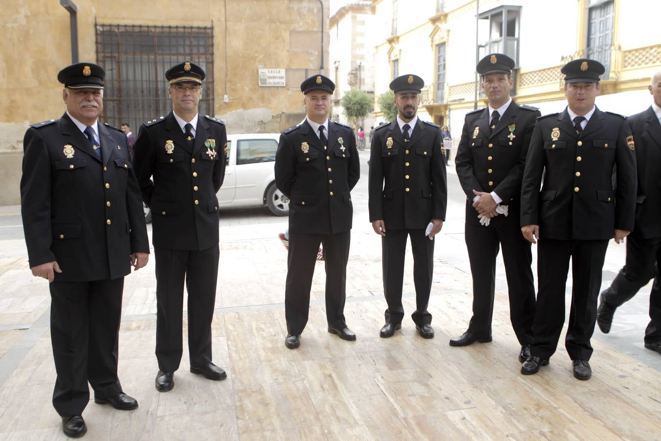La Policía Nacional celebró el día de sus patronos en Lorca
