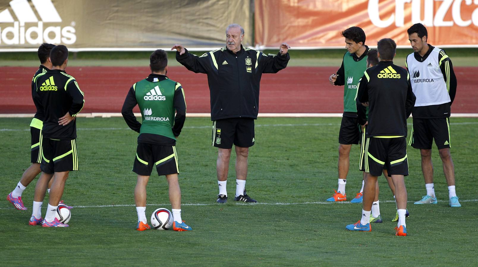 La selección entrena pensando en la Eurocopa