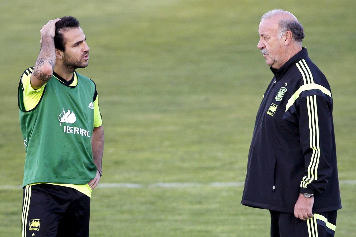 La selección entrena pensando en la Eurocopa