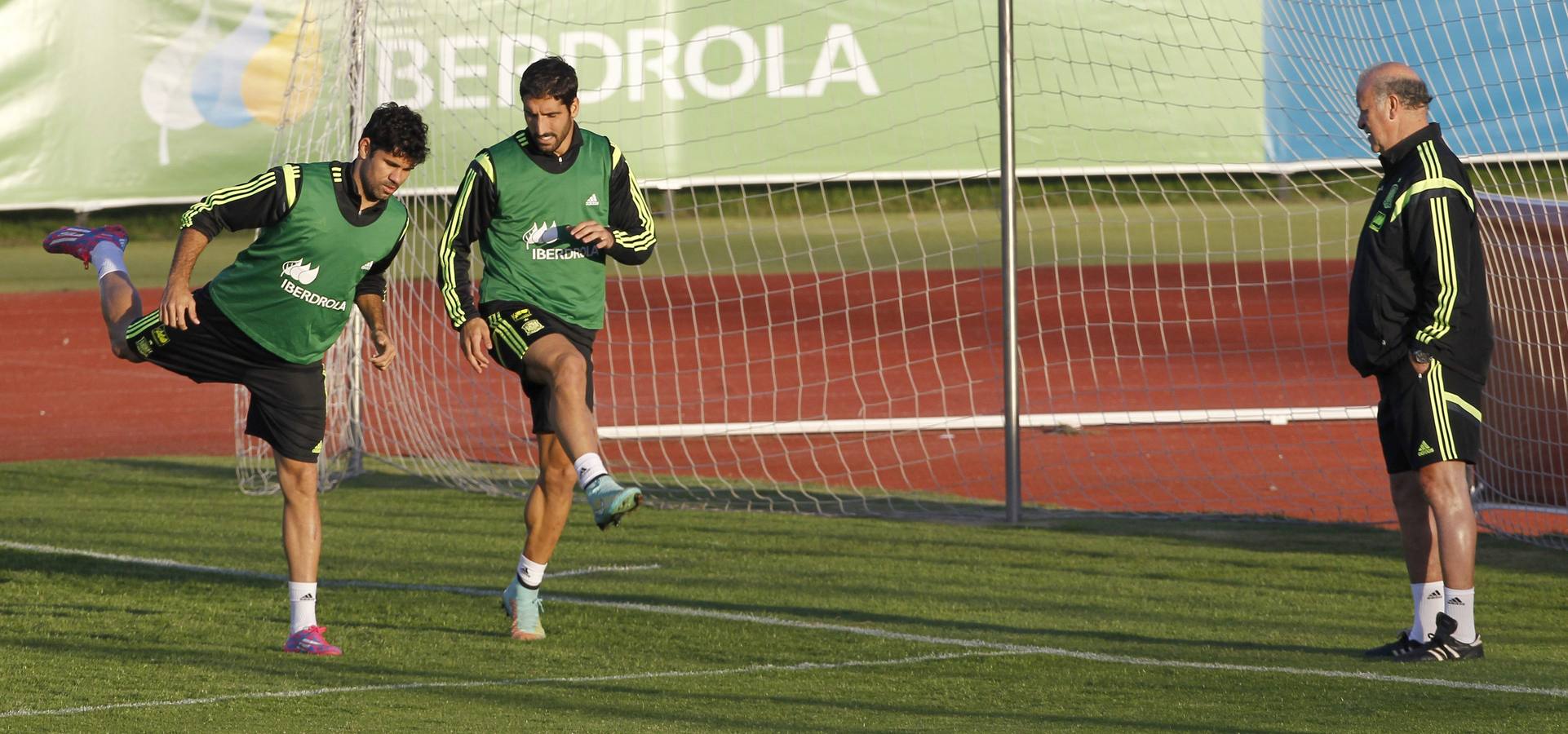 La selección entrena pensando en la Eurocopa