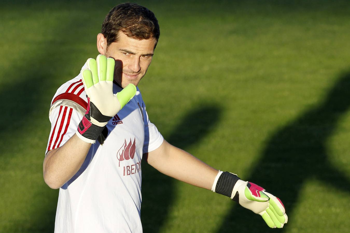 La selección entrena pensando en la Eurocopa