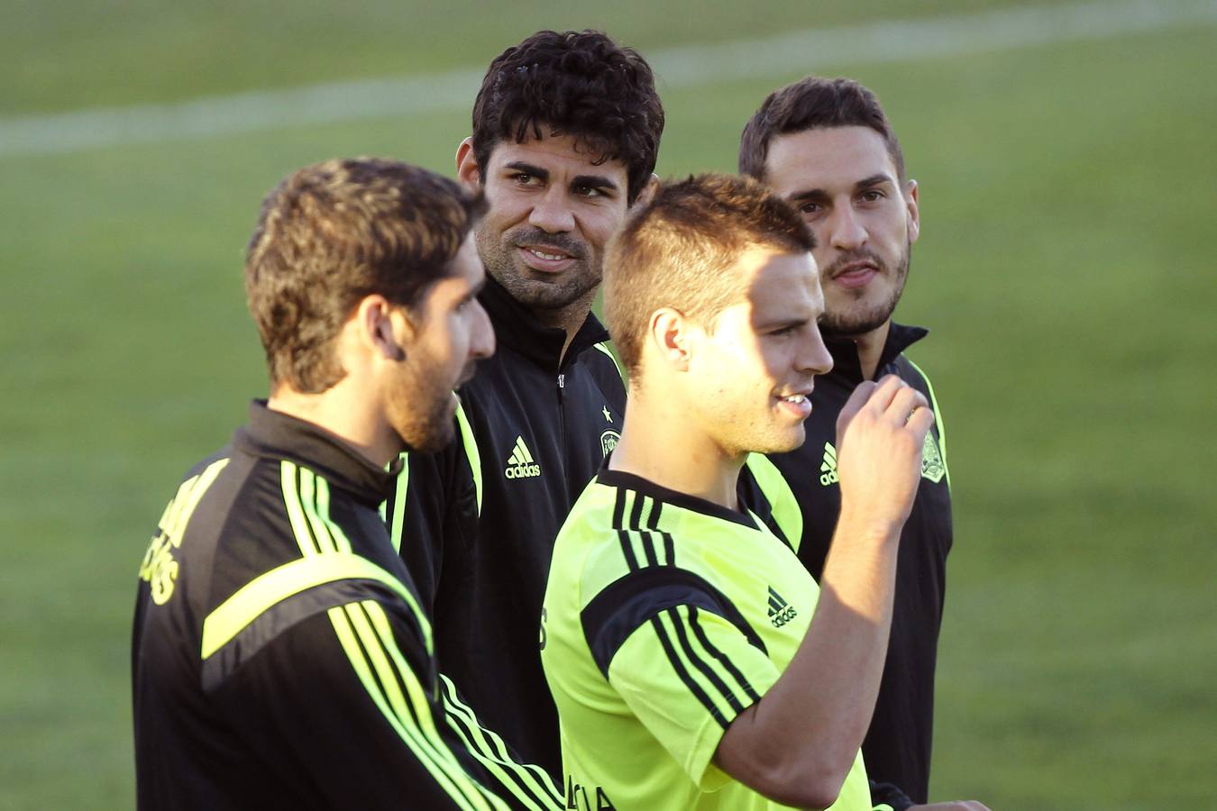 La selección entrena pensando en la Eurocopa