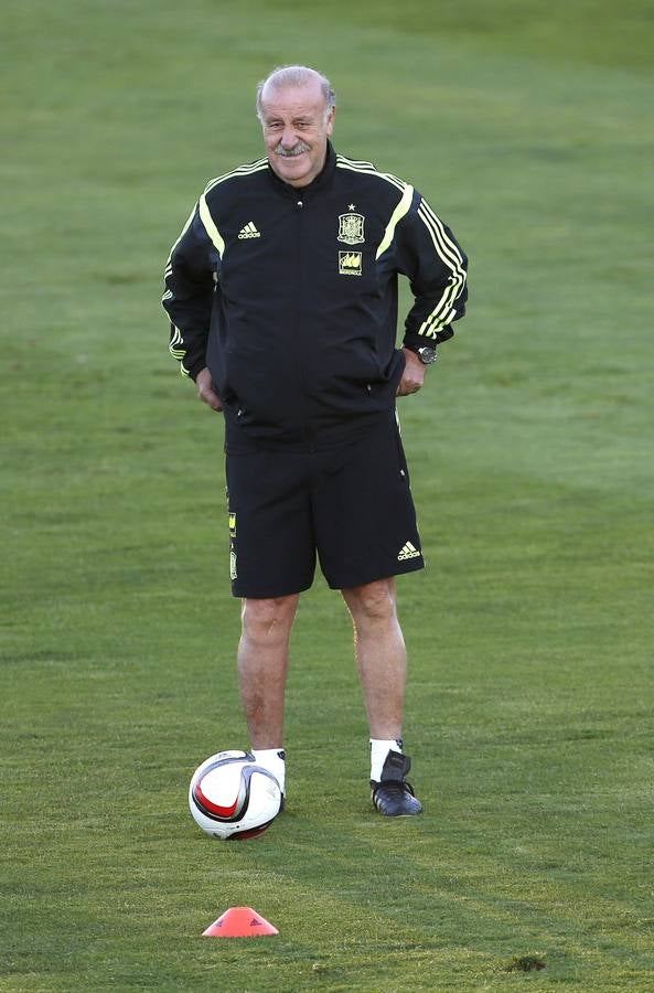 La selección entrena pensando en la Eurocopa