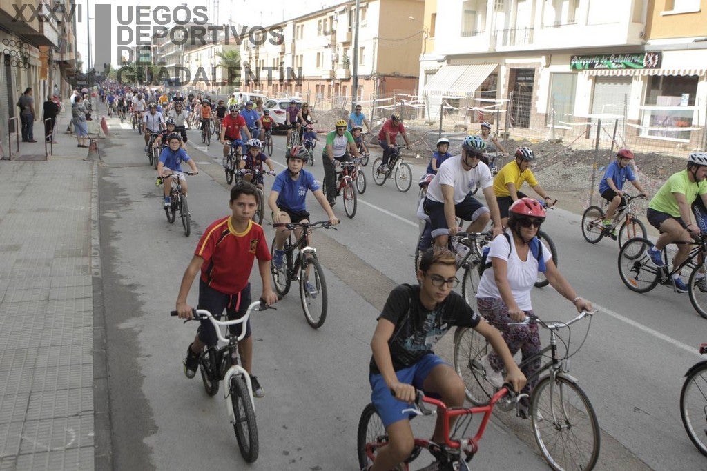 Ciclo paseo en Lorca