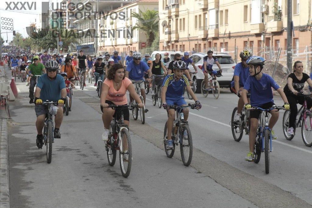 Ciclo paseo en Lorca