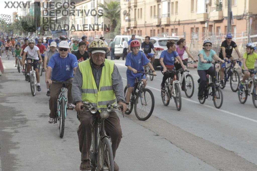 Ciclo paseo en Lorca