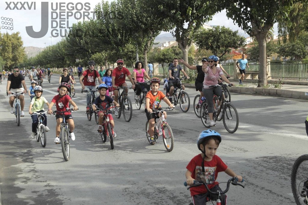 Ciclo paseo en Lorca