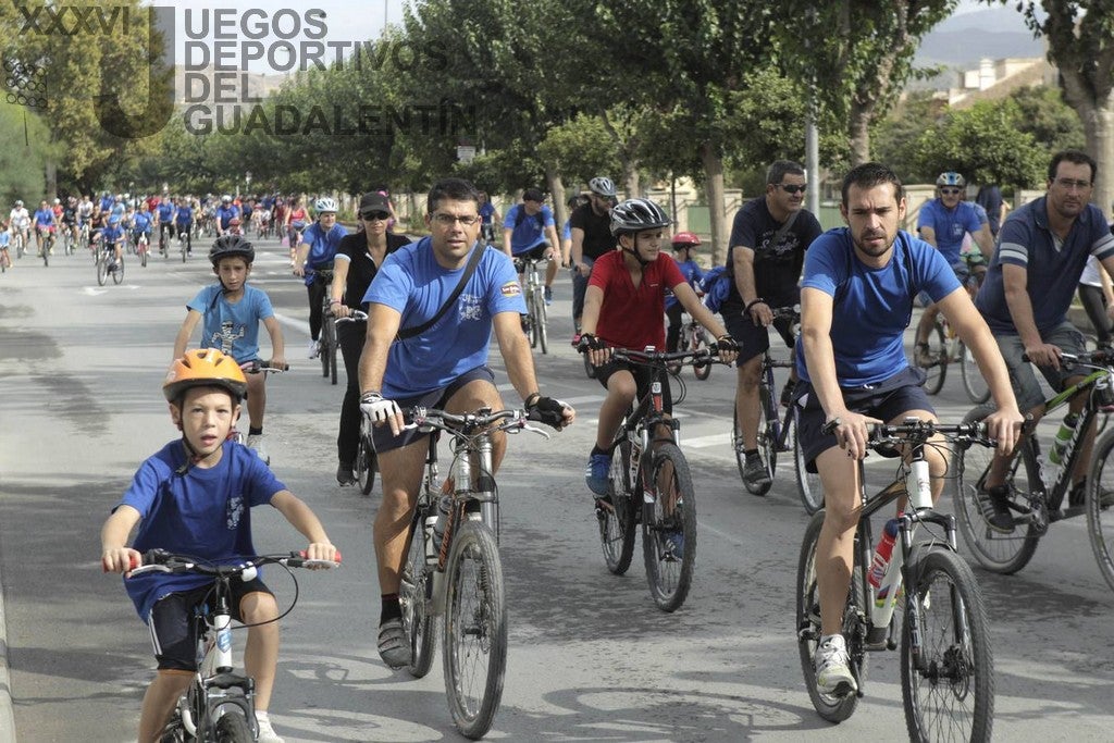 Ciclo paseo en Lorca