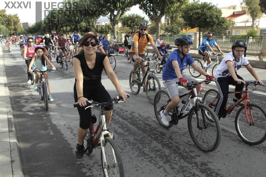 Ciclo paseo en Lorca