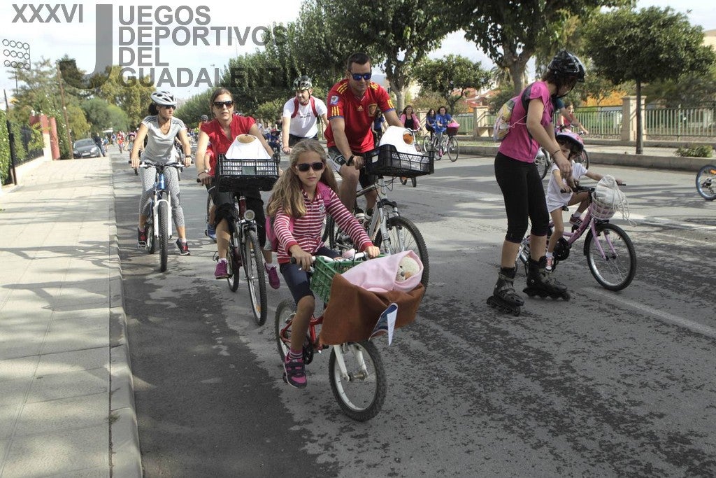Ciclo paseo en Lorca