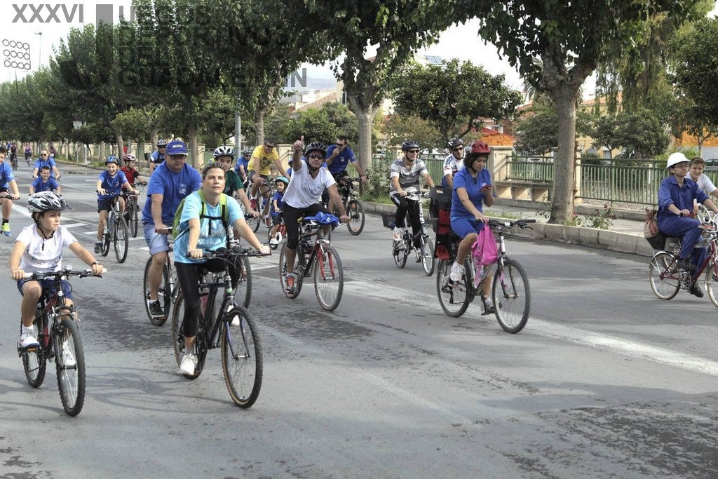 Ciclo paseo en Lorca