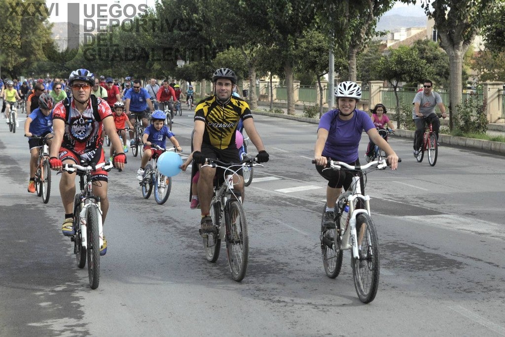 Ciclo paseo en Lorca
