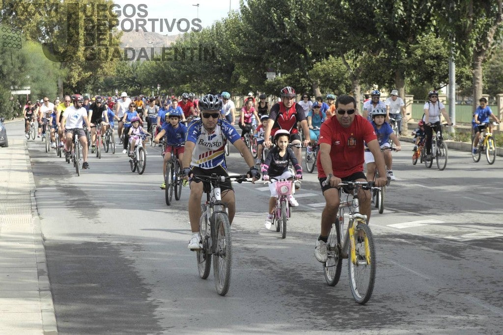 Ciclo paseo en Lorca