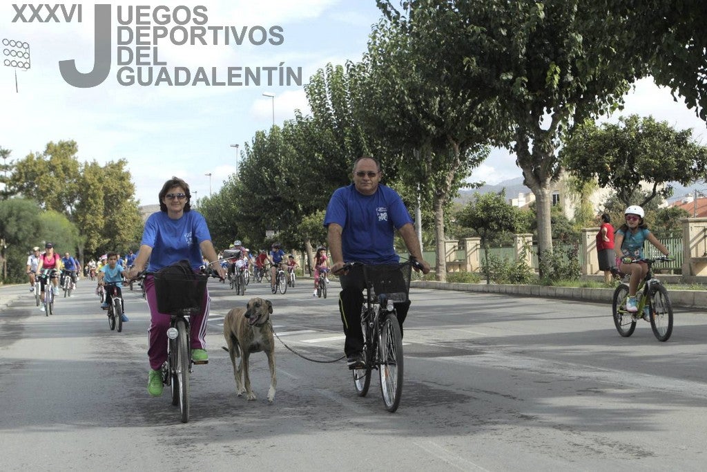 Ciclo paseo en Lorca