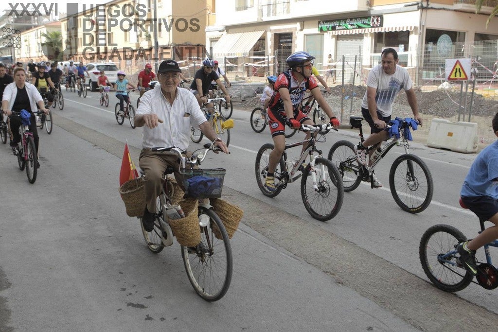 Ciclo paseo en Lorca