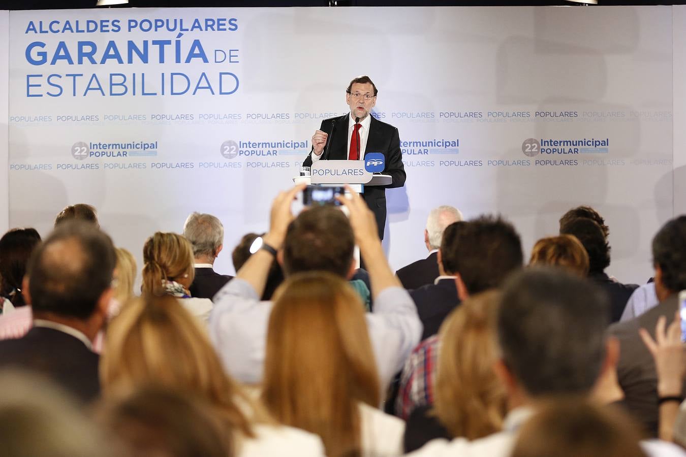 Rajoy clausura la Intermunicipal del PP en Murcia (II)