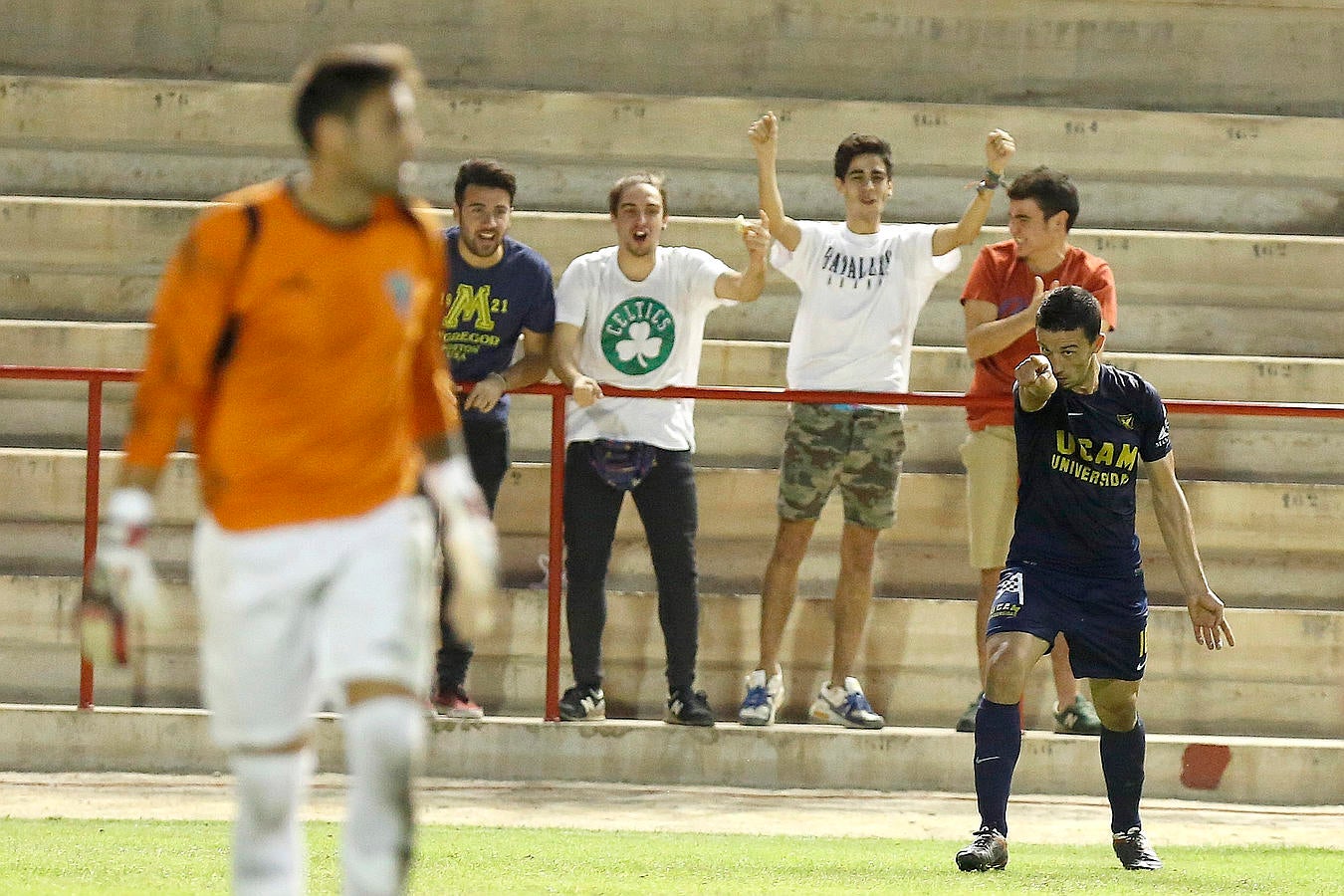 El doblete de Hugo Díaz da la victoria al UCAM