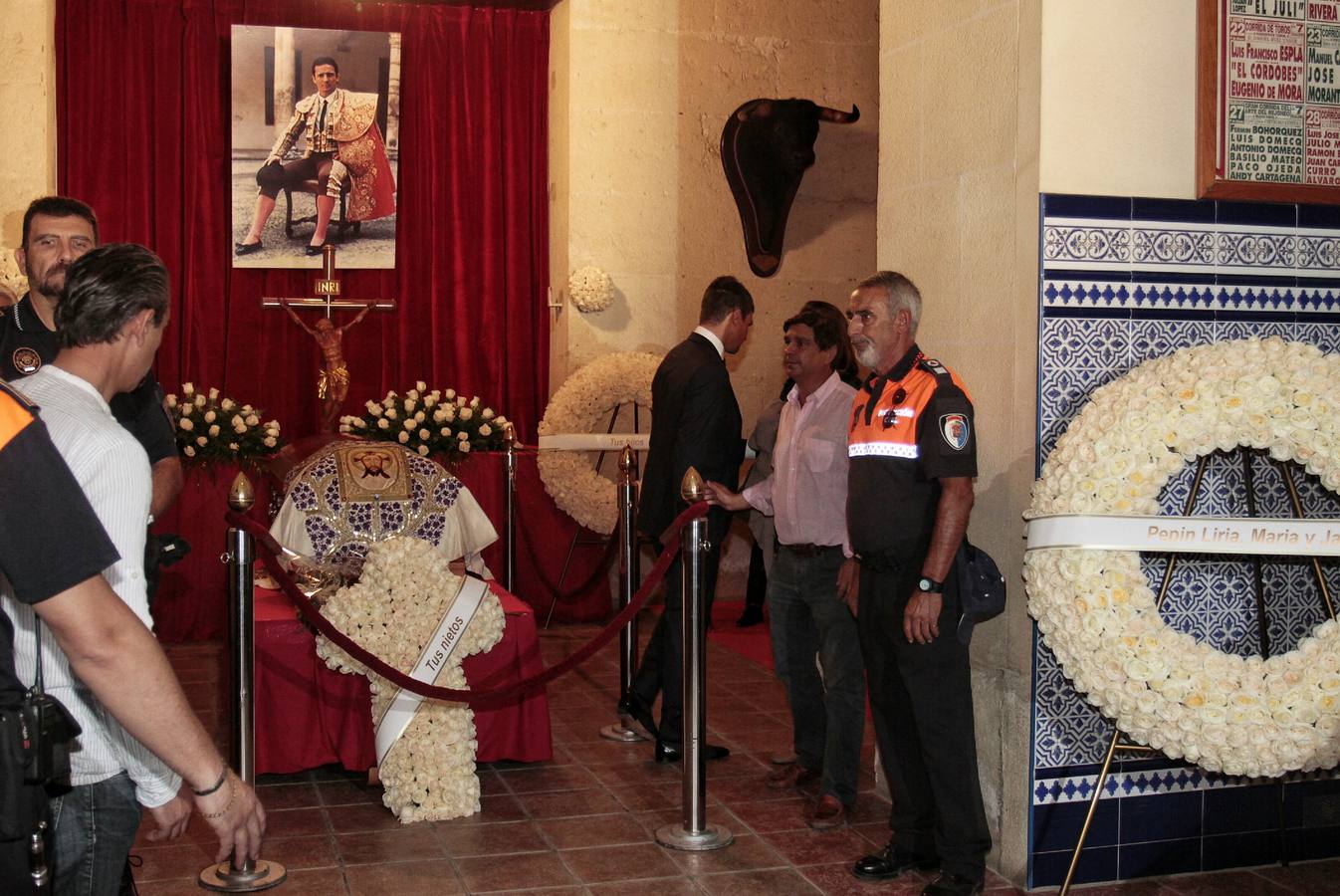 Capilla ardiente de Manzanares en Alicante