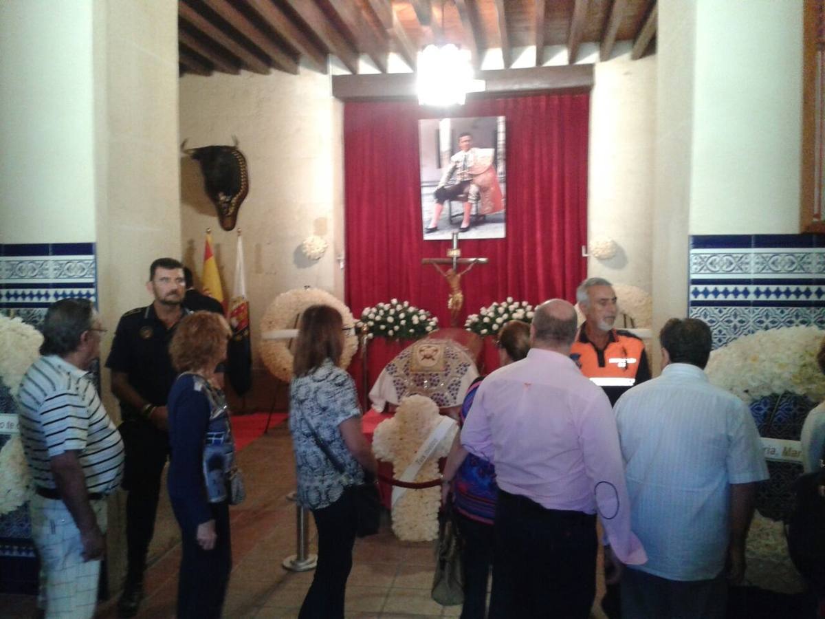 Capilla ardiente de Manzanares en Alicante