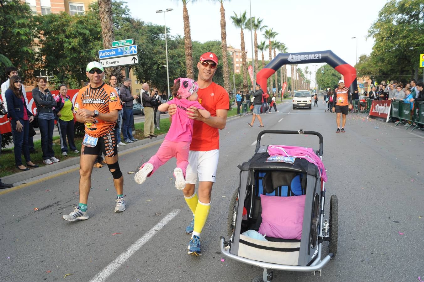 La II Maratón de Murcia toma el centro (1/2)