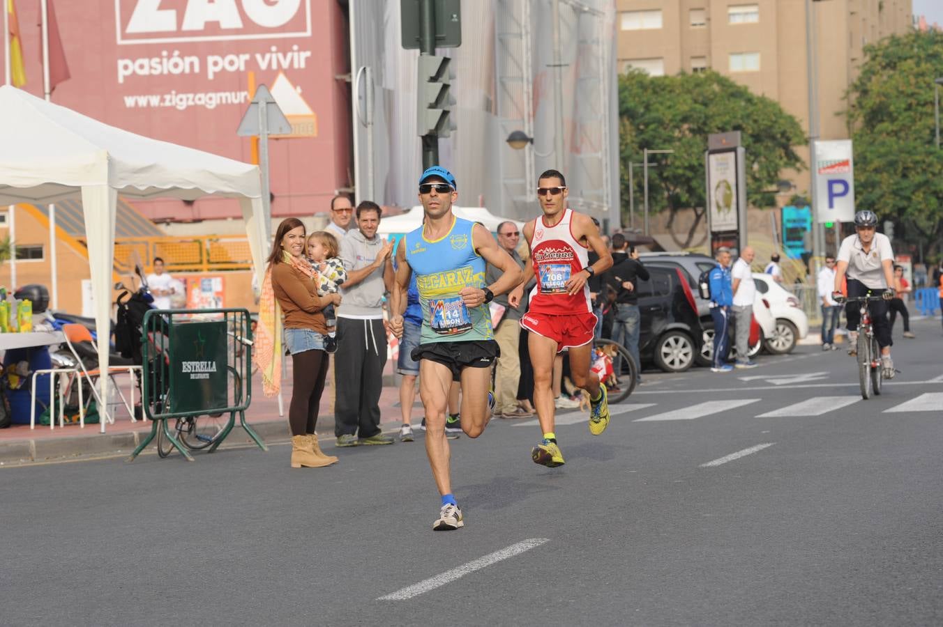 La II Maratón de Murcia toma el centro (1/2)
