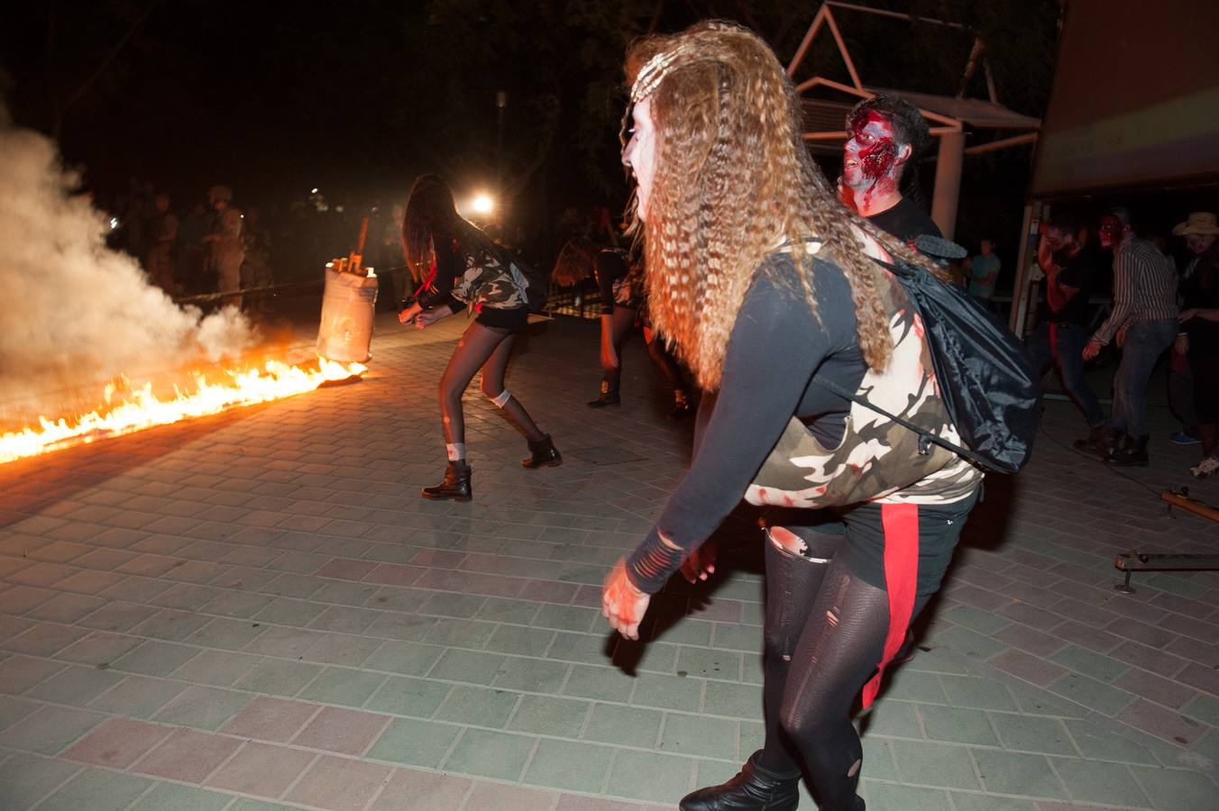 La Noche Zombie llena de terror las calles del Cabezo
