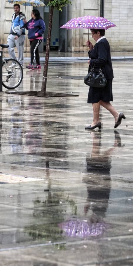 Fuertes lluvias en Alicante