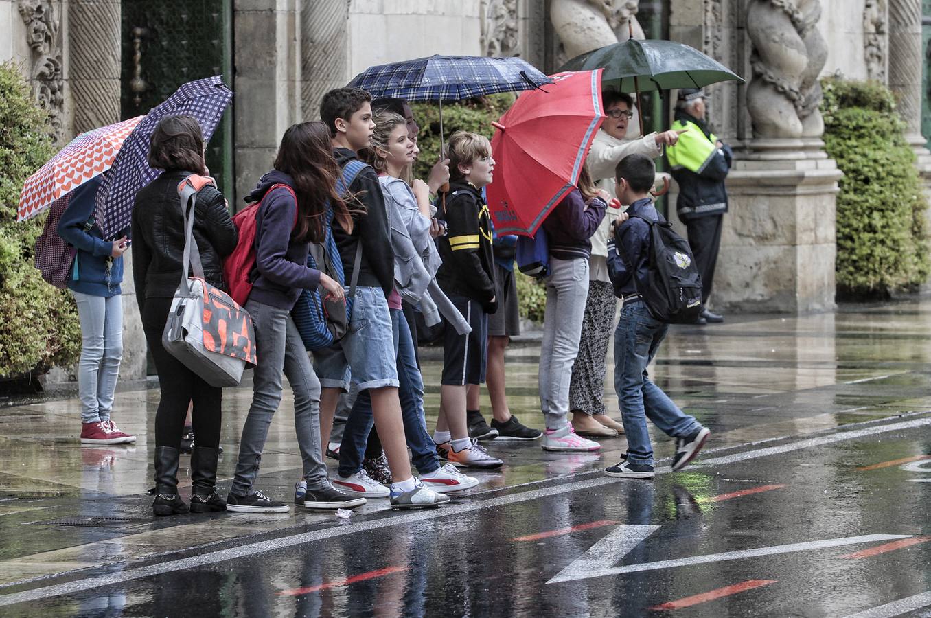 Fuertes lluvias en Alicante