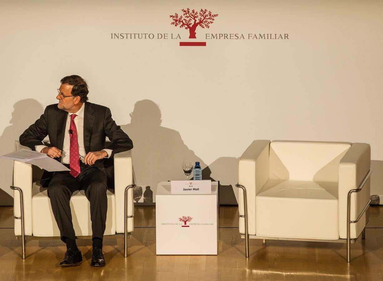 Mariano Rajoy clausura el Congreso de la Empresa Familiar en Alicante